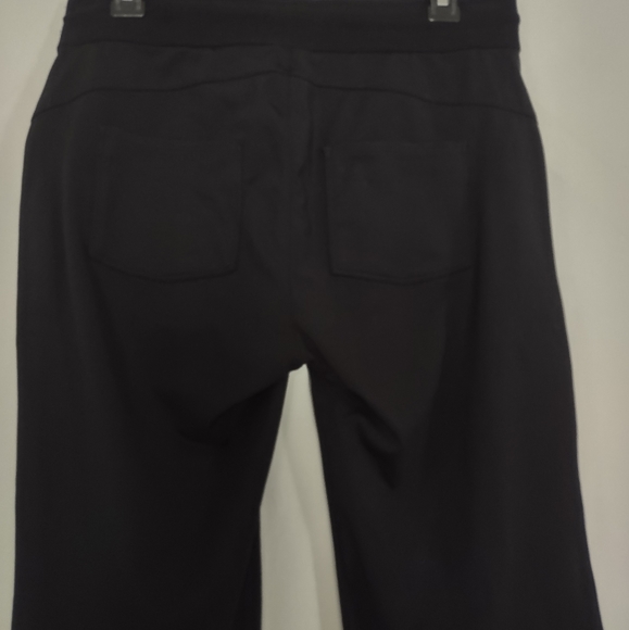 Athleta Flux Wide Leg Black Pants Size M - Picture 8 of 14